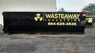Rent a 30 yard cubic roll away dumpster